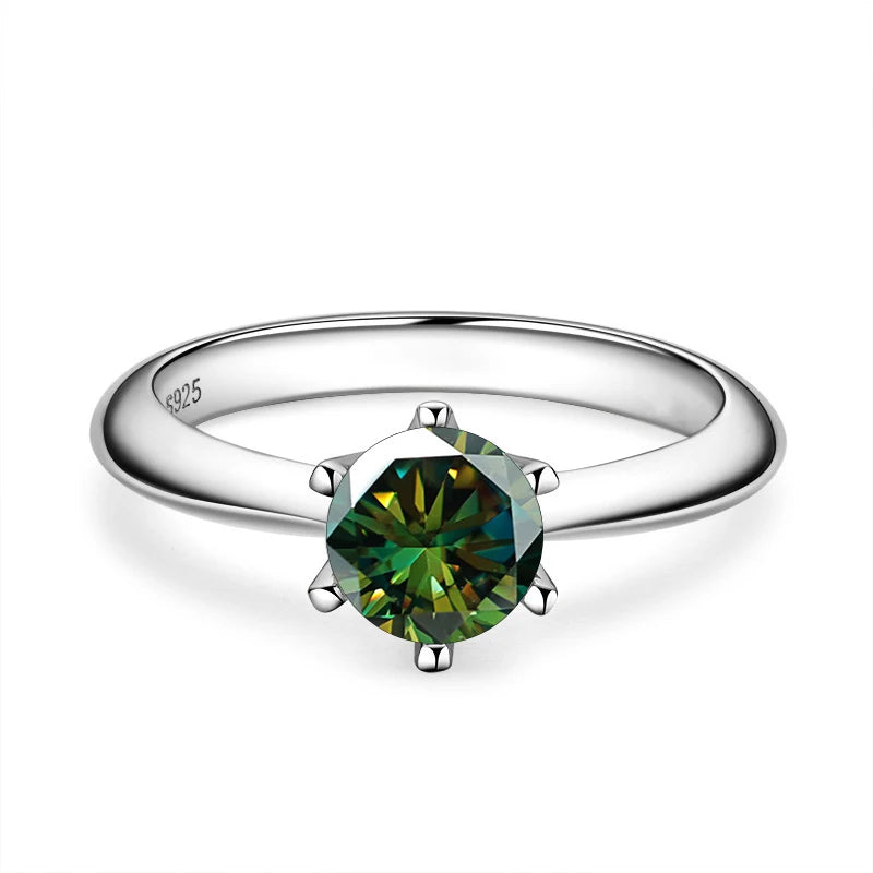 Regina- Moissanite Anello