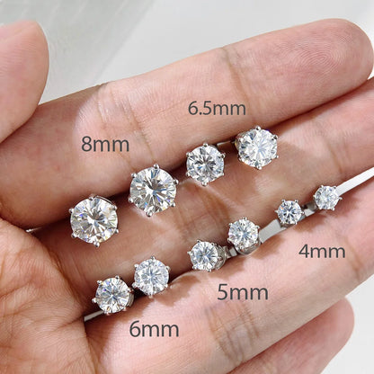 RIO-Orecchini Con Pietra Moissanite