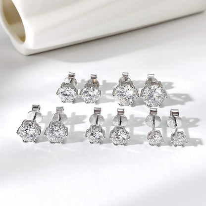 RIO-Orecchini Con Pietra Moissanite