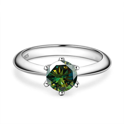 Regina- Moissanite Anello