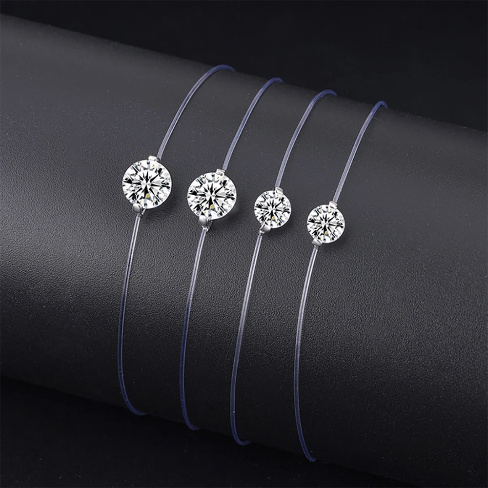 KITI-Bracciale Moissanite Donna – 6/8/9mm, Argento S925