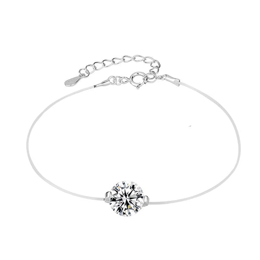KITI-Bracciale Moissanite Donna – 6/8/9mm, Argento S925