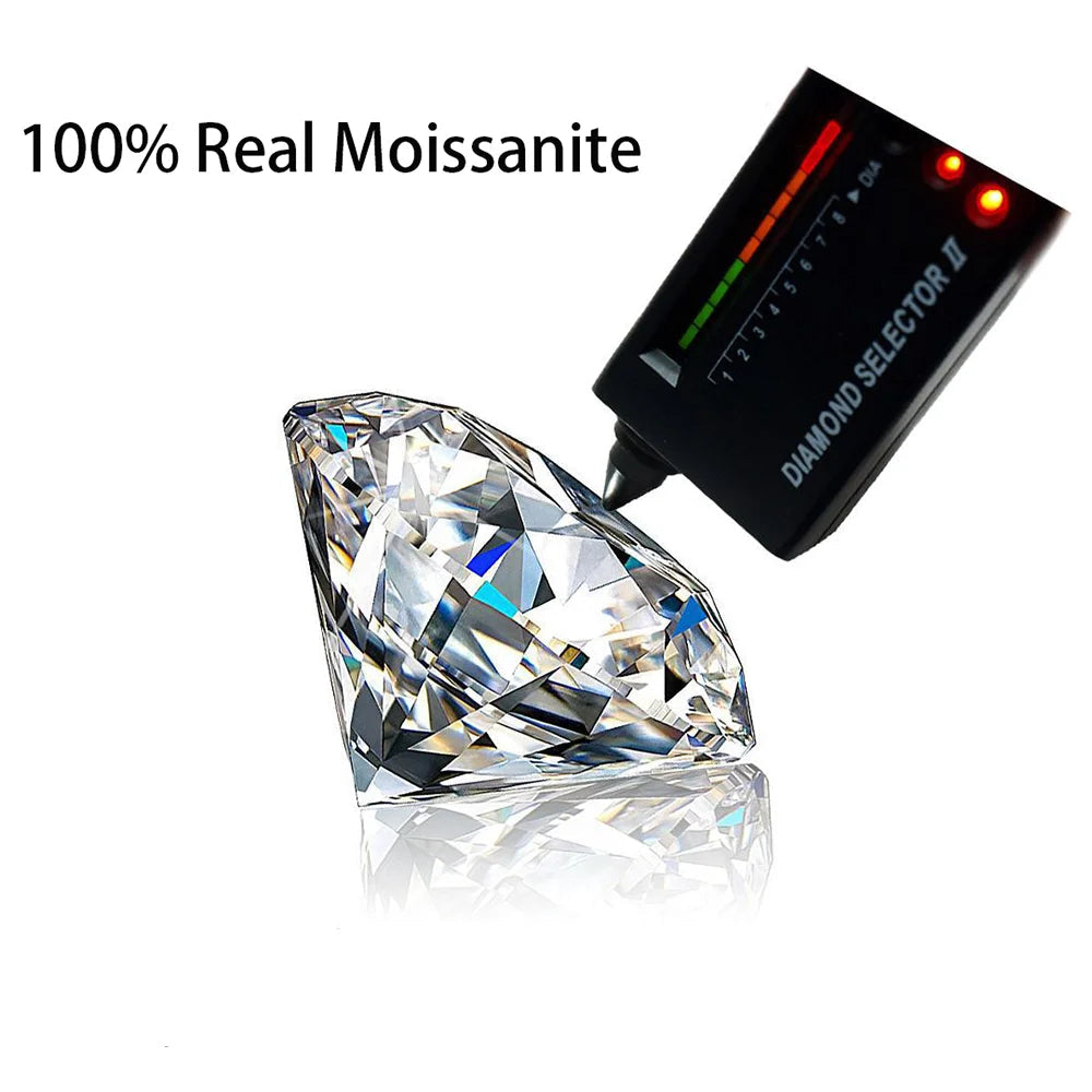 RIO-Orecchini Con Pietra Moissanite