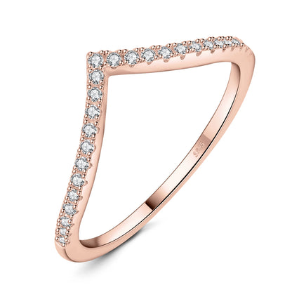 FIFI-Anello Moissanite D Colore