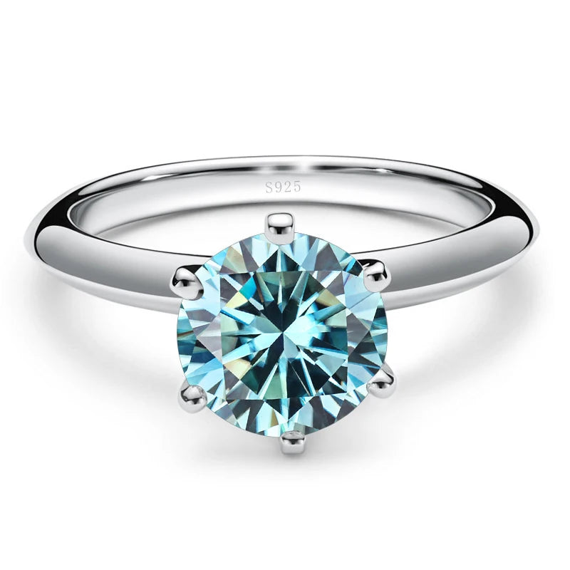 Regina- Moissanite Anello