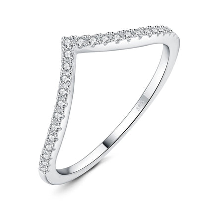 FIFI-Anello Moissanite D Colore