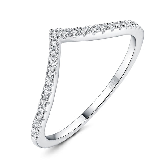 FIFI-Anello Moissanite D Colore