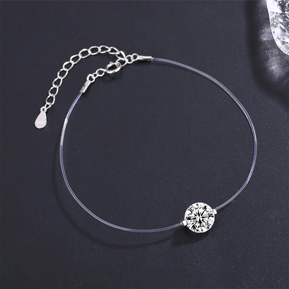 KITI-Bracciale Moissanite Donna – 6/8/9mm, Argento S925