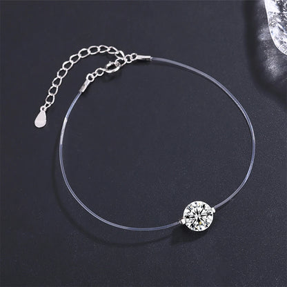 KITI-Bracciale Moissanite Donna – 6/8/9mm, Argento S925