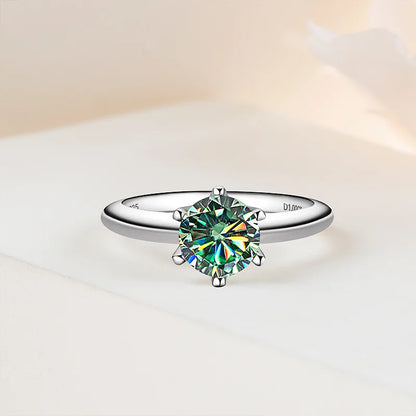 Regina- Moissanite Anello