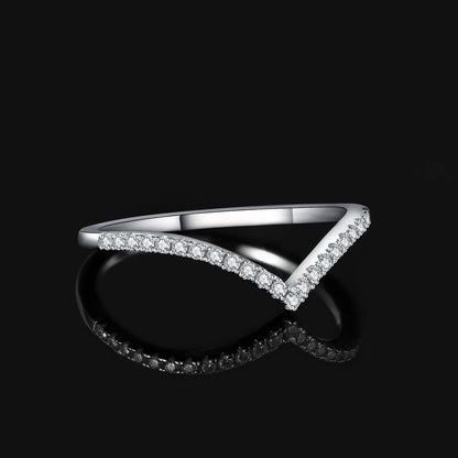FIFI-Anello Moissanite D Colore