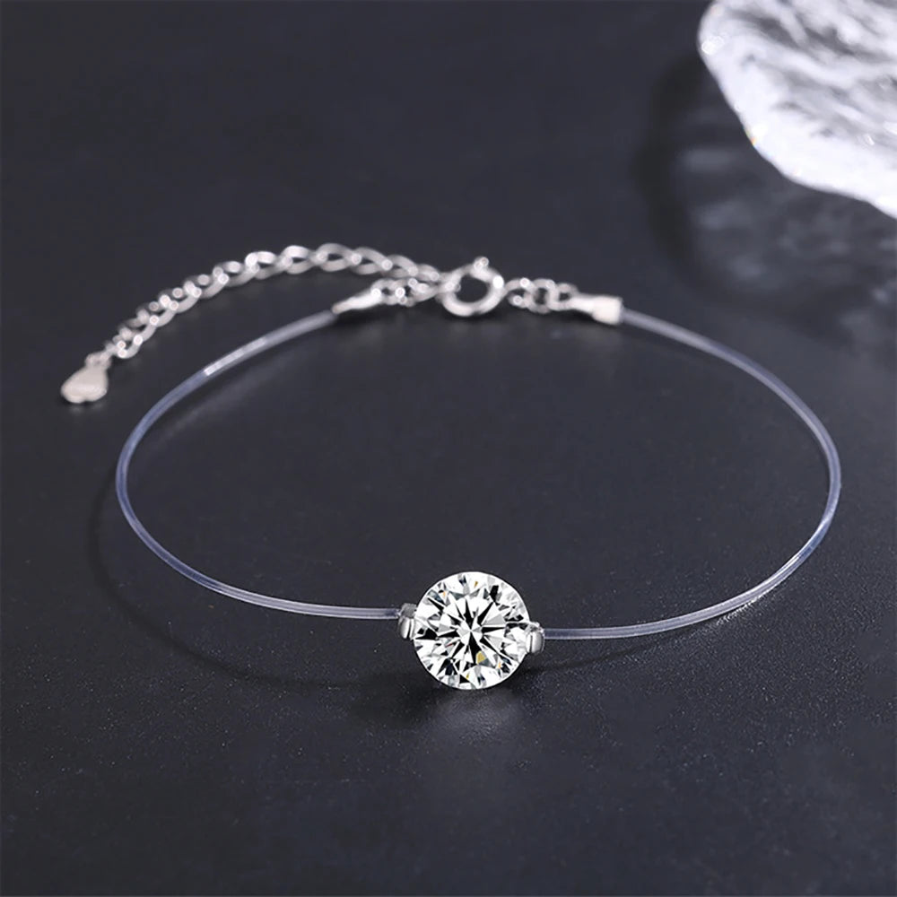 KITI-Bracciale Moissanite Donna – 6/8/9mm, Argento S925