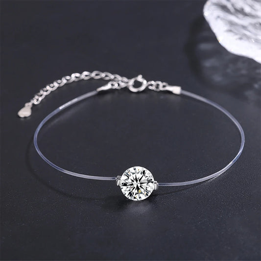 KITI-Bracciale Moissanite Donna – 6/8/9mm, Argento S925